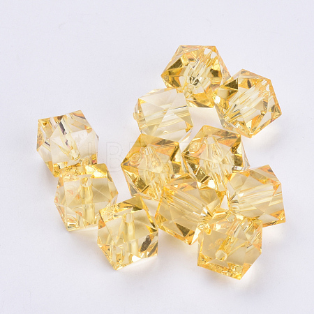 Transparent Acrylic Beads TACR-Q259-8mm-V16-1