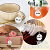 100Pcs Blank Round Paper Price Tags AJEW-BC0010-88B-5