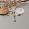 Tibetan Style Alloy Bookmarks for Halloween's Day AJEW-JK00165-04-5