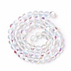 Synthetic Moonstone Beads Strands G-E573-02A-14-4