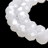 Electroplate Glass Beads Strands EGLA-A035-J8mm-A05-3