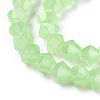 Faceted Bicone Opal Beads Strands EGLA-P017-01A-3