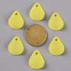 Transparent Frosted Acrylic Pendants MACR-S371-09A-717-3