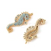 SHEGRACE Brass Synthetic Turquoise Pendants XGRQ5K388-839G-2