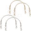 4Pcs 2 Colors Iron Bag Handle FIND-FH0001-97-1