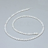 Natural White Agate Beads Strands G-D0005-27-4mm-2