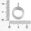 304 Stainless Stee Locket Pendants STAS-S132-16P-01-3