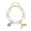 Ocean Brass Enamel Charm Bracelets for Women KK-CBA68DA-15A-G-4