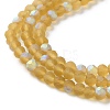 Transparent Glass Beads Strands EGLA-A044-T2mm-MB04-4