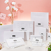 4Pcs 4 Colors Tartan Linen Storage Bags ABAG-CY0001-08-8
