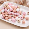 80Pcs 8 Style Food Grade Eco-Friendly Silicone Beads SIL-TA0001-04-5