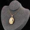 201 Stainless Steel Cable Chain Necklaces NJEW-M050-04D-G-1-3
