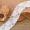 Lace Trim Nylon Stretch Ribbon for Jewelry Making ORIB-F001-51-1