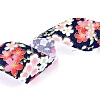 Japanese Kimono Style Floral Cotton Ribbon OCOR-I008-01B-06-2