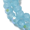 Imitation Jade Glass Beads Strands EGLA-A035-J4mm-L04-3