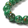 Handmade Lampwork Beads Strand LAMP-C008-02F-3