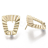 Brass Stud Earring Findings X-KK-T056-16G-NF-2