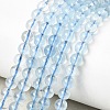 Natural Aquamarine Beads Strands G-G344-A07-4mm-1