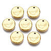 316 Surgical Stainless Steel Charms STAS-S116-418C-G-1