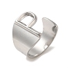 Non-Tarnish 201 Stainless Steel Finger Rings RJEW-H223-04P-P-3