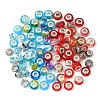 DIY Glass & Resin & Alloy Enamel European Beads Jewelry Making Finding Kit DIY-YW0009-01-2