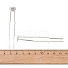 Brass Hair Fork Findings KK-H298-02B-2