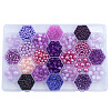 DIY 24 Style Acrylic & Resin Beads Jewelry Making Finding Kit DIY-NB0012-01E-1
