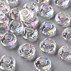 Transparent Acrylic European Beads X-TACR-S156-013-1