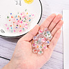 Transparent Clear Acrylic Beads MACR-YW0001-23B-5