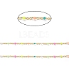 Enamel Oval Link Chains CHC-K014-10G-07-2