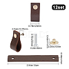 Rectangle Leather Drawer Handles AJEW-WH0251-71F-2