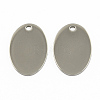 304 Stainless Steel Stamping Blank Tag Pendants STAS-S028-02-1