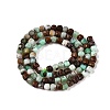 Natrual Green Opal Beads Strands G-N342-121-2