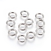 Tarnish Resistant 304 Stainless Steel Saw Cut Open Jump Rings STAS-P212-25P-16-1
