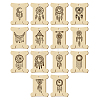 14Pcs 14 Style Plywood Thread Winding Boards WOOD-WH0060-02-1
