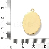 304 Stainless Steel Enamel with Crystal Rhinestone Pendants STAS-G371-03G-01-3