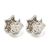 Brass Hoop Earrings LS-EJEW-Q799-03B-P-1