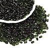 Picasso Spray Painted Glass Seed Beads SEED-T006-04-18-3