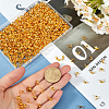 1200Pcs Brass Bead Tips KK-SP0001-93G-3