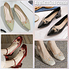 6Pcs 3 Styles Bowknot Alloy Rhinestone Shoe Decorations FIND-CP0002-22B-5