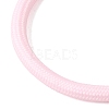 Braided Round Polyester Cord Bracelet Makings FB-CBAEDA0-01G-28-2