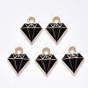 Alloy Enamel Charms ENAM-N054-027B-1