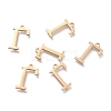 304 Stainless Steel Charms STAS-L263-06G-1