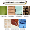 Leaf Acrylic Mirror Wall Stickers OACR-WH0032-06C-5