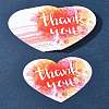 Coated Paper Thank You Greeting Card DIY-FS0007-76D-7