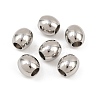 Tarnish Resistant 304 Stainless Steel European Beads LS-STAS-E034-4-1