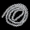 Transparent Electroplate Glass Beads Strands EGLA-A039-T2mm-A13-2