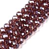 Electroplate Glass Beads Strands EGLA-A044-T8mm-A13-1