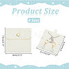 4 Sets Square Microfiber Packing Button Bags ABAG-WR0001-09B-2