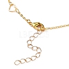 Brass Cable Chain Anklets AJEW-AN00331-3